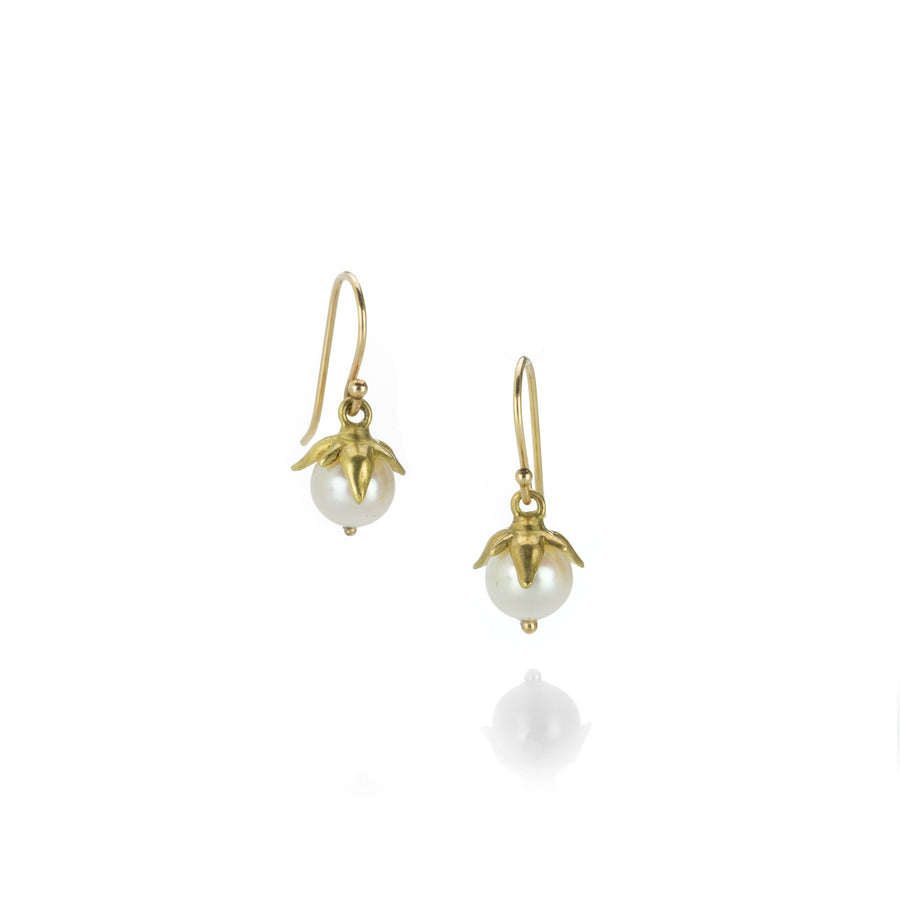 Annette Ferdinandsen 18k White Pearl Berry Earrings | Quadrum Gallery