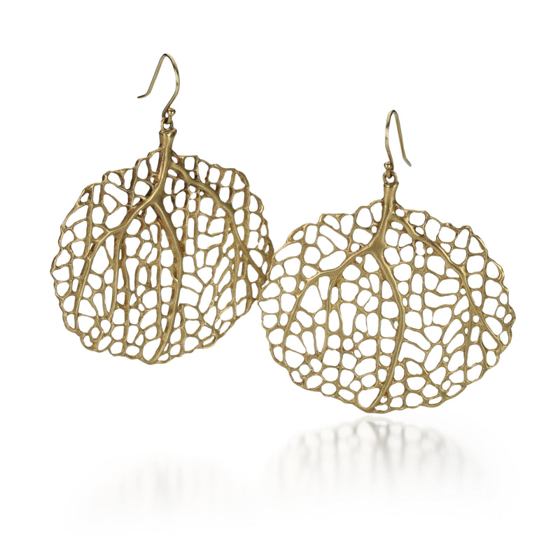 Annette Ferdinandsen 10k Small Sea Fan Earrings | Quadrum Gallery