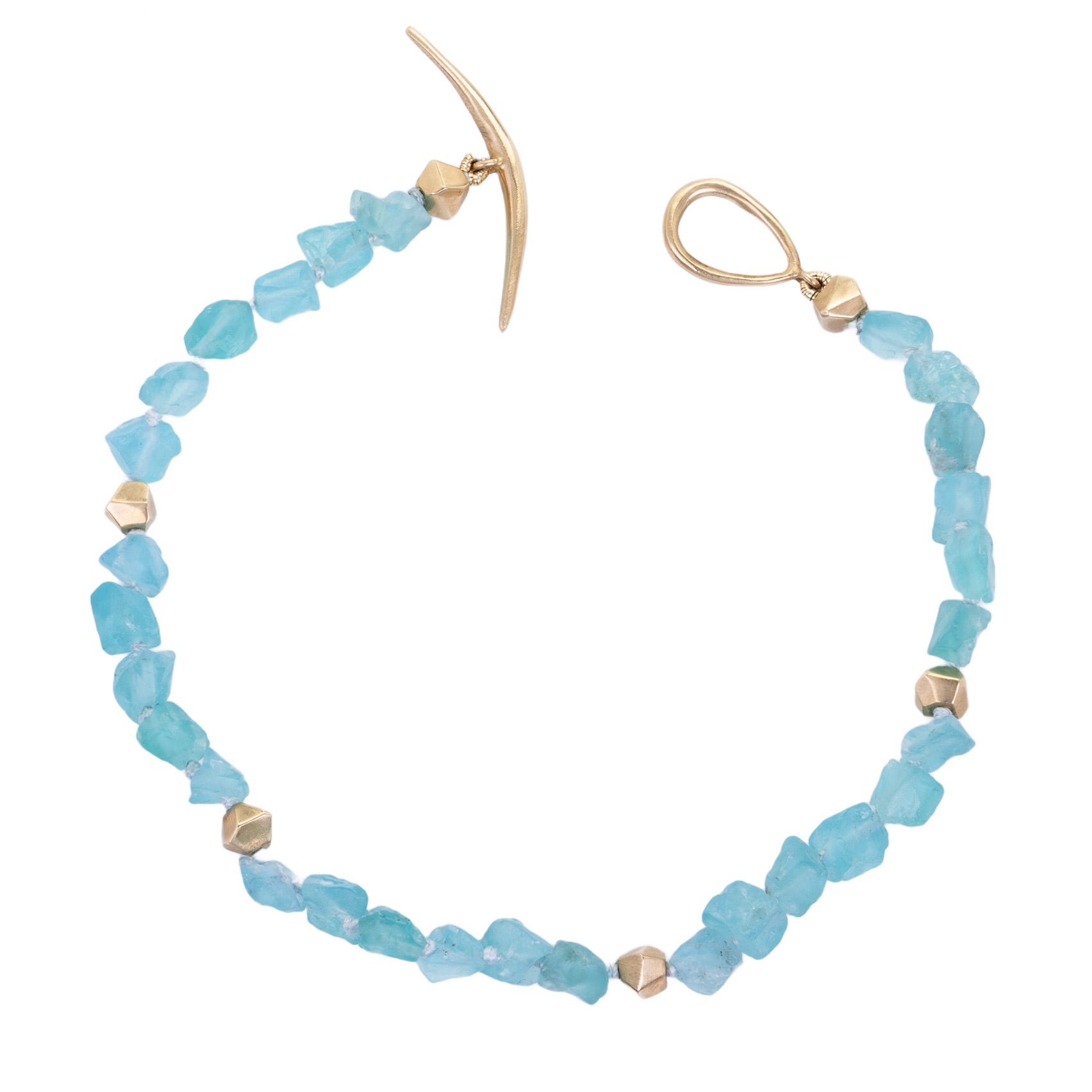 Annette Ferdinandsen Apatite Sea Glass Bracelet | Quadrum Gallery