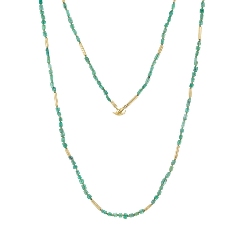 Annette Ferdinandsen Emerald Reed Necklace | Quadrum Gallery