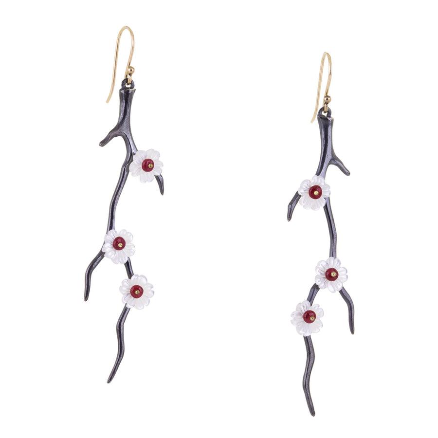 Annette Ferdinandsen Oxidized Silver Blossom Branches | Quadrum Gallery