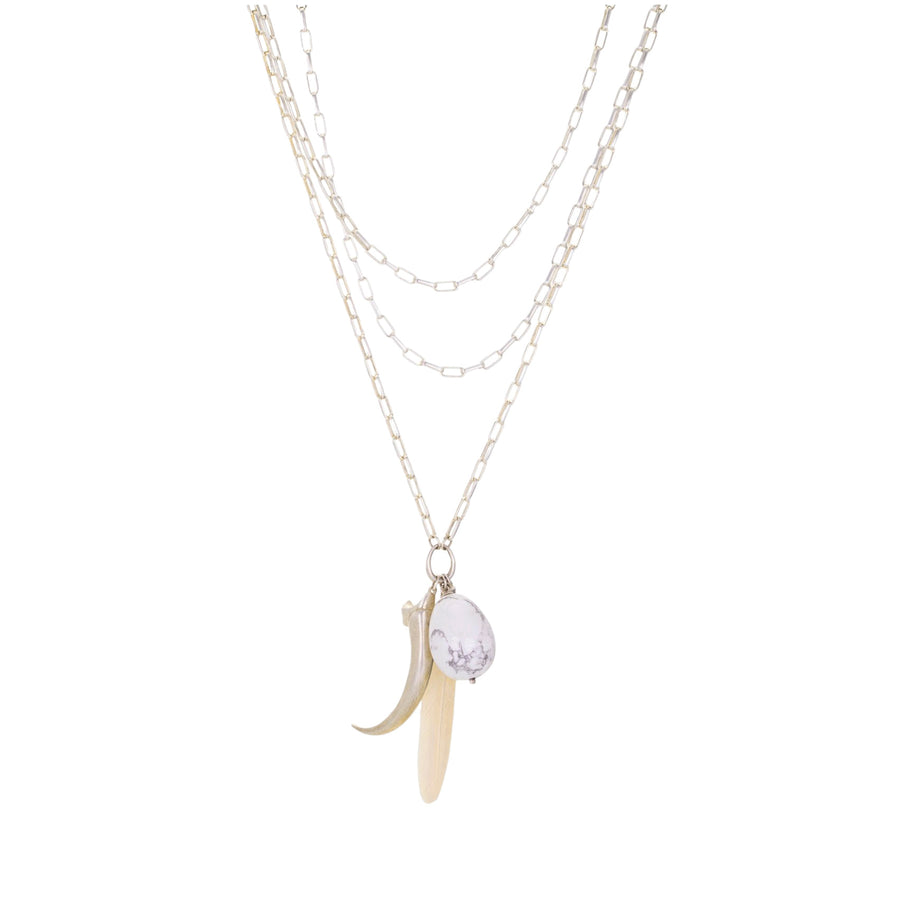 Annette Ferdinandsen Silver Scavenger Pendant Necklace | Quadrum Gallery
