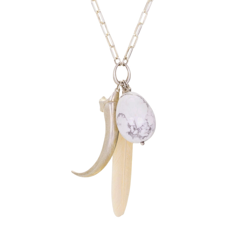Annette Ferdinandsen Silver Scavenger Pendant Necklace | Quadrum Gallery