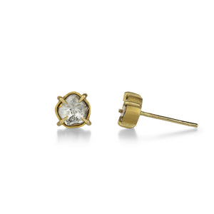 Annie Fensterstock Diamond Slice Studs | Quadrum Gallery