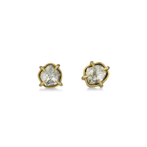 Annie Fensterstock Diamond Slice Studs | Quadrum Gallery