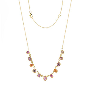Annie Fensterstock Eleven Sapphire Necklace | Quadrum Gallery