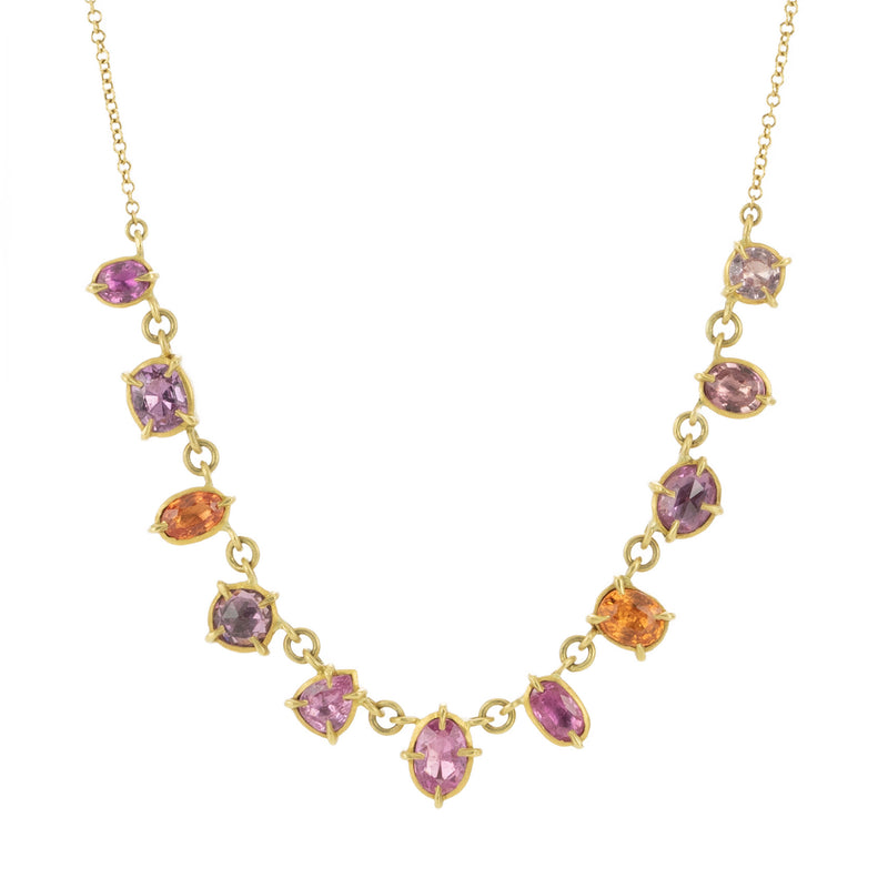 Annie Fensterstock Eleven Sapphire Necklace | Quadrum Gallery