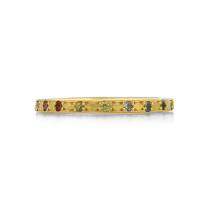 Annie Fensterstock Rainbow Stacking Band | Quadrum Gallery