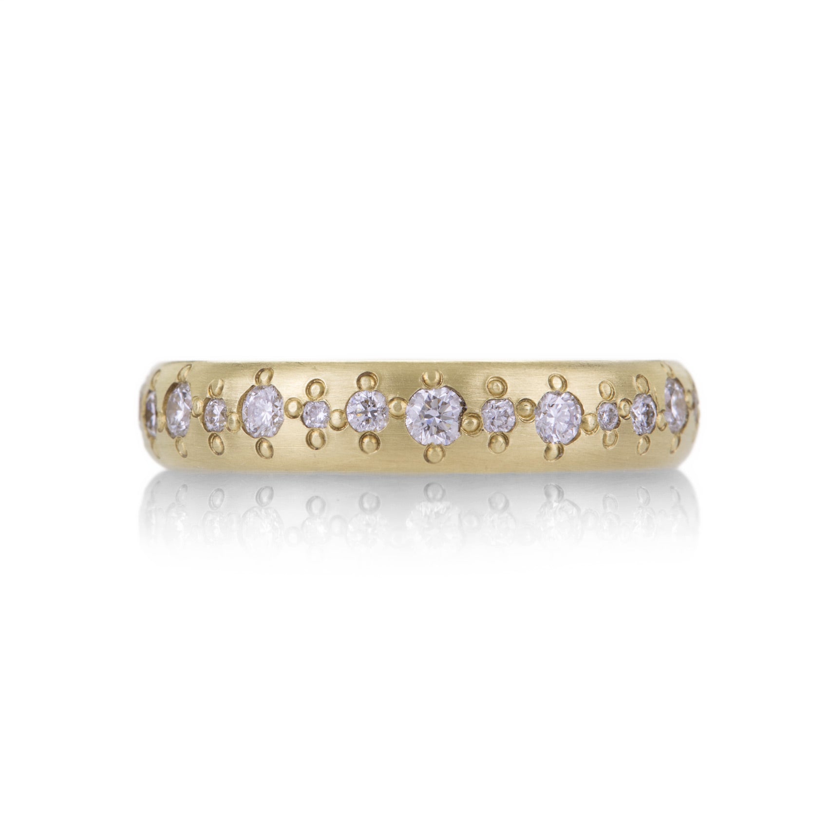 4mm Diamond Band Ring