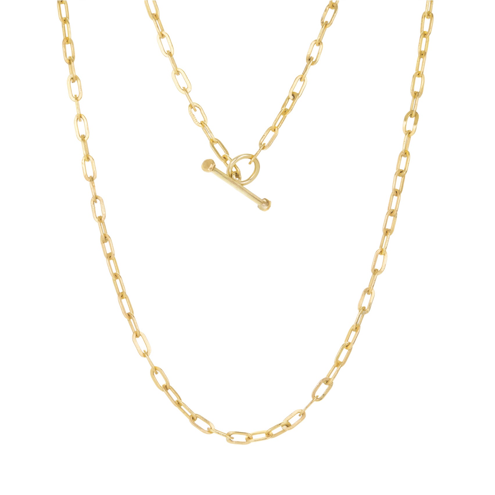 Annie Fensterstock 18" Baby Oval Link Chain | Quadrum Gallery
