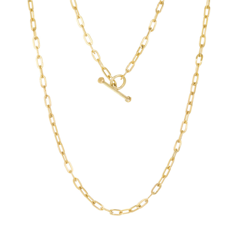 Annie Fensterstock 18" Baby Oval Link Chain | Quadrum Gallery