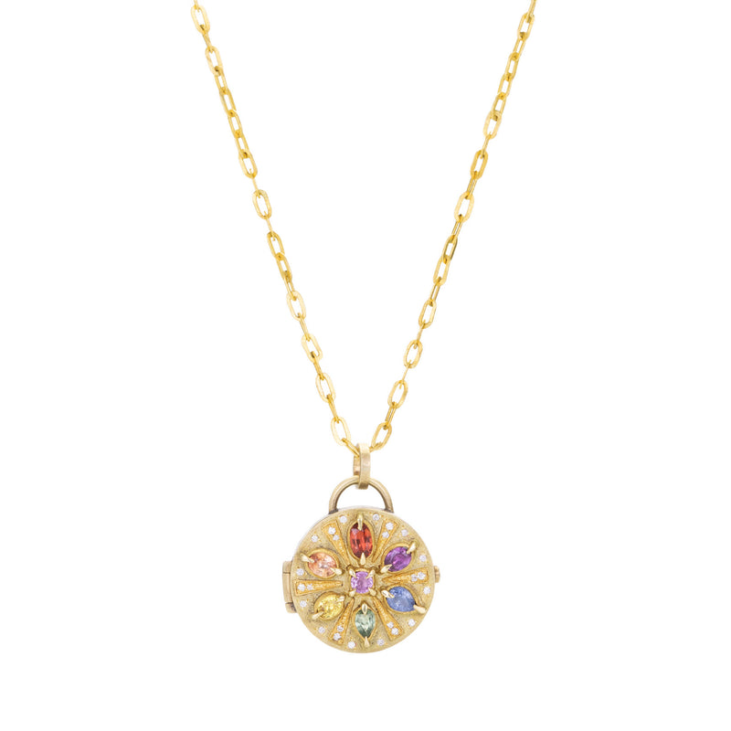 Annie Fensterstock Mandala Locket (Pendant Only) | Quadrum Gallery