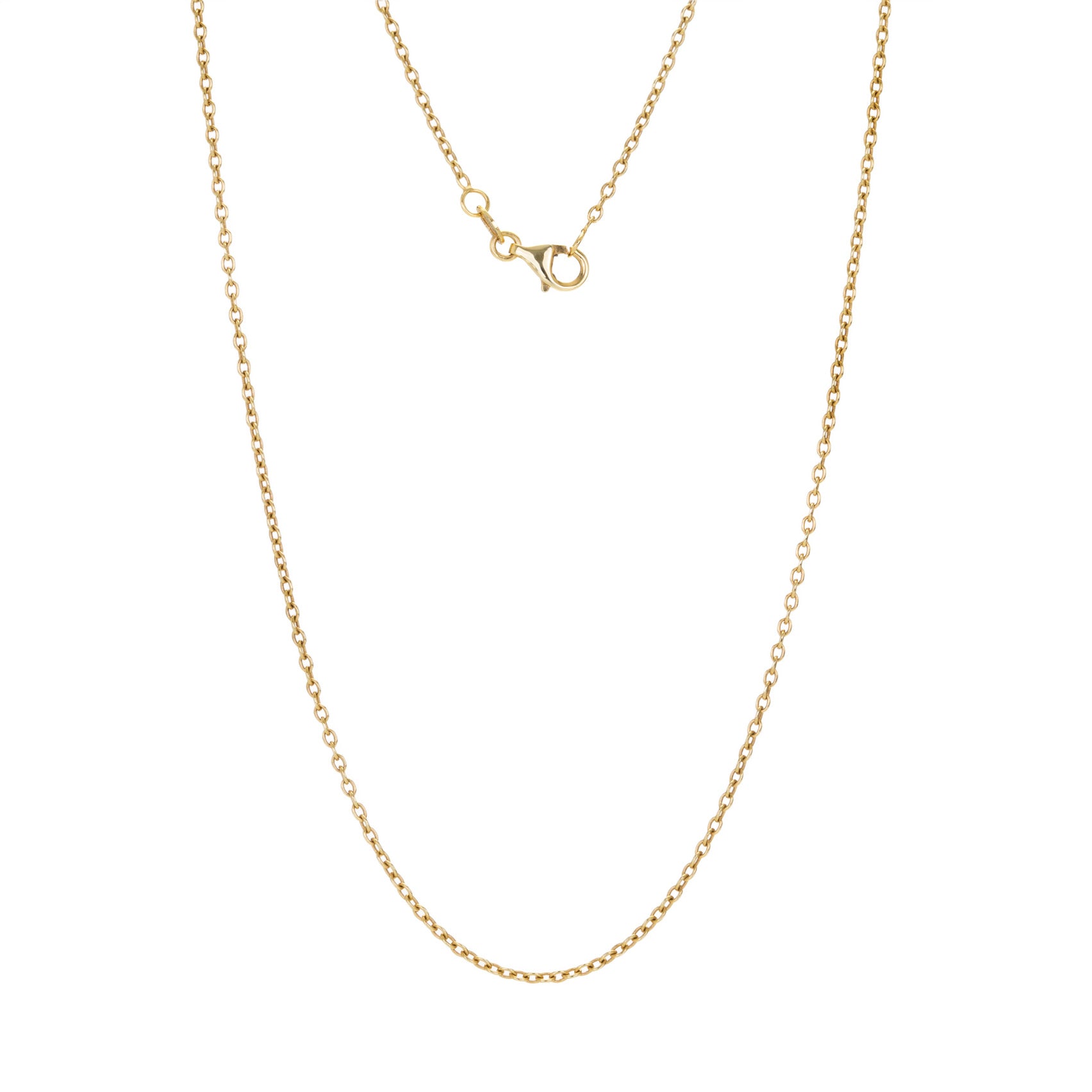 Annie Fensterstock 18" Gold Cable Chain | Quadrum Gallery