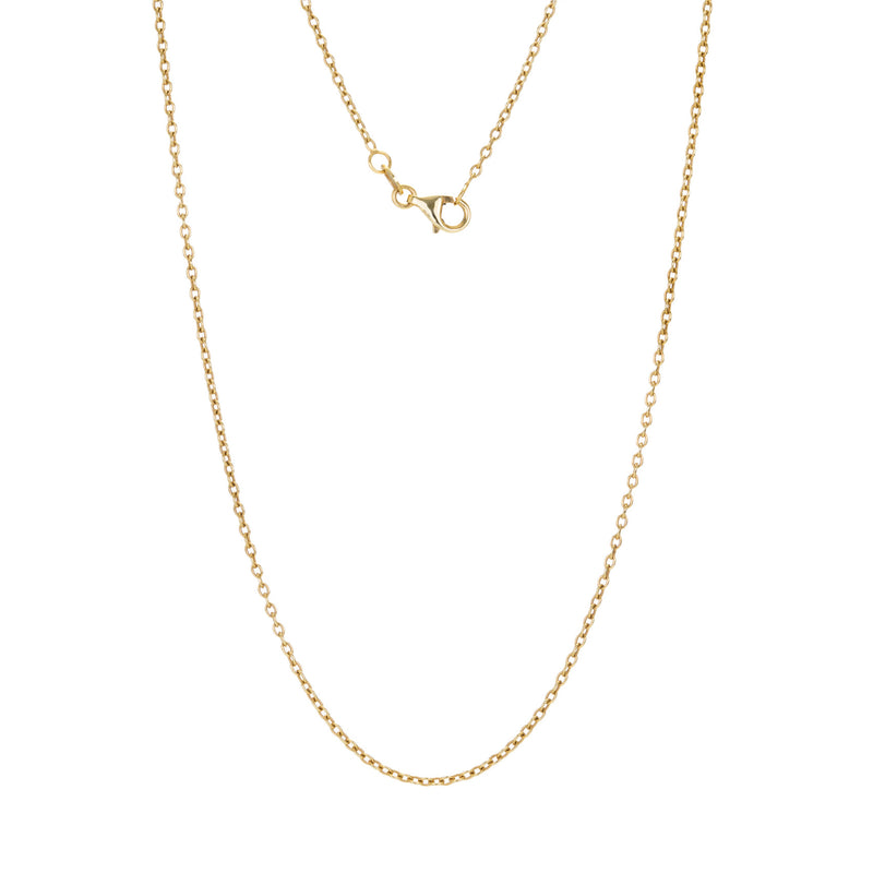 Annie Fensterstock 18" Gold Cable Chain | Quadrum Gallery