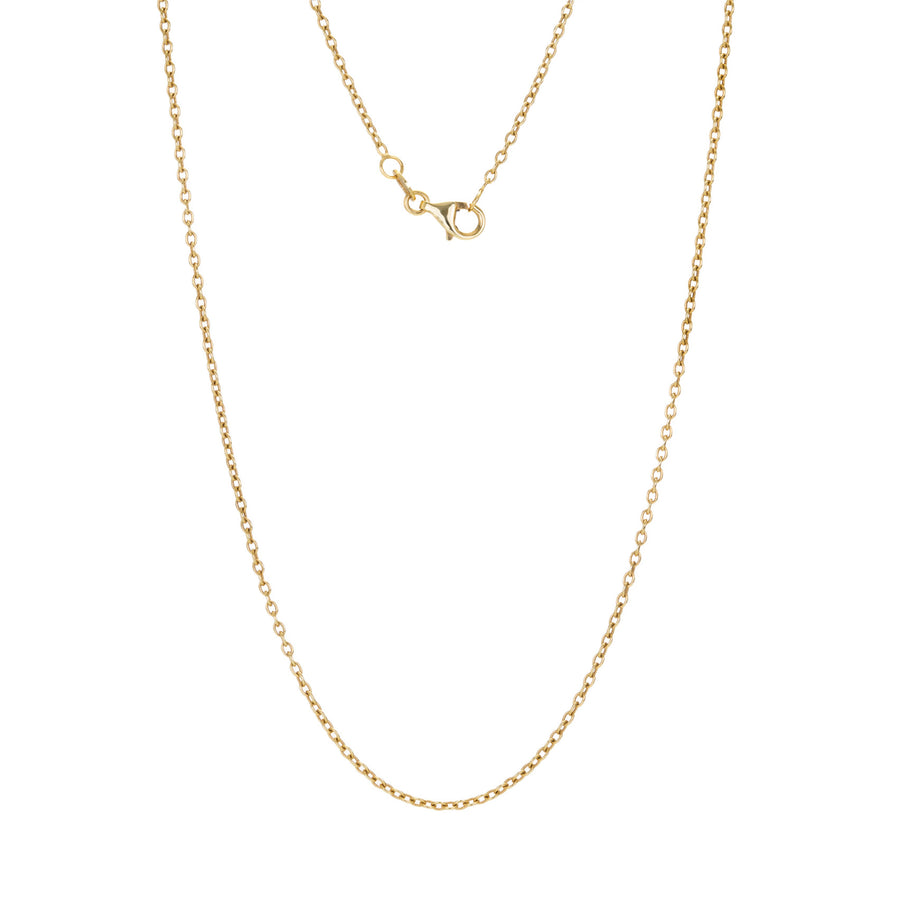 Annie Fensterstock 18" Gold Cable Chain | Quadrum Gallery