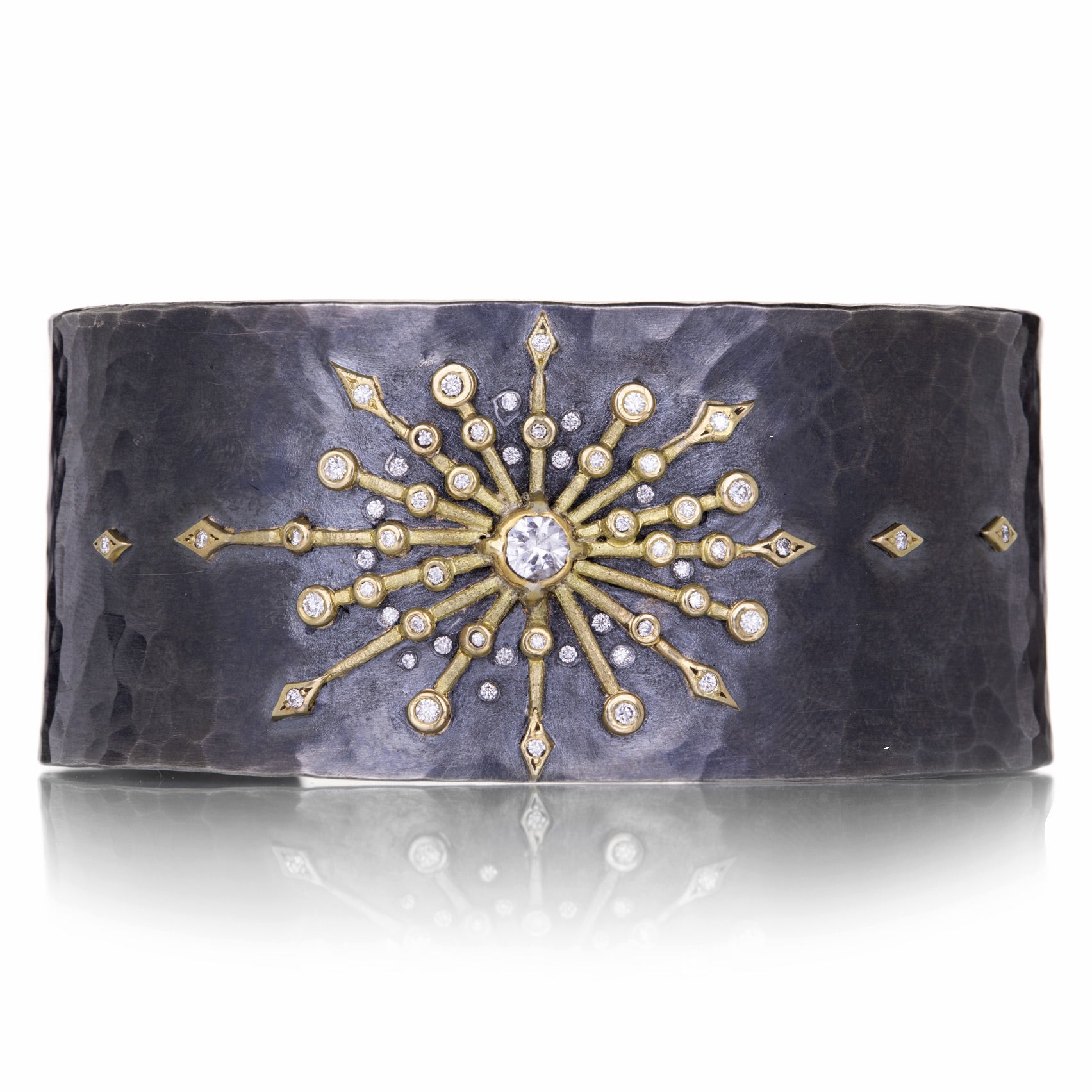 Annie Fensterstock Starburst Cuff  | Quadrum Gallery