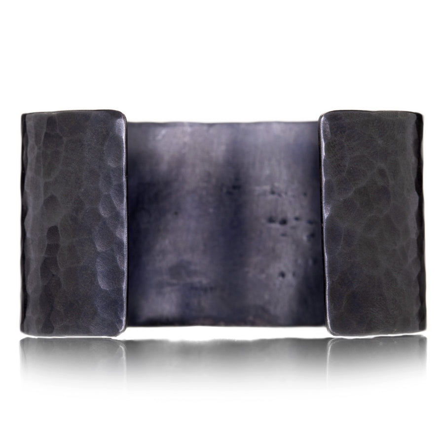 Annie Fensterstock Multi Sapphire Burst Cuff | Quadrum Gallery