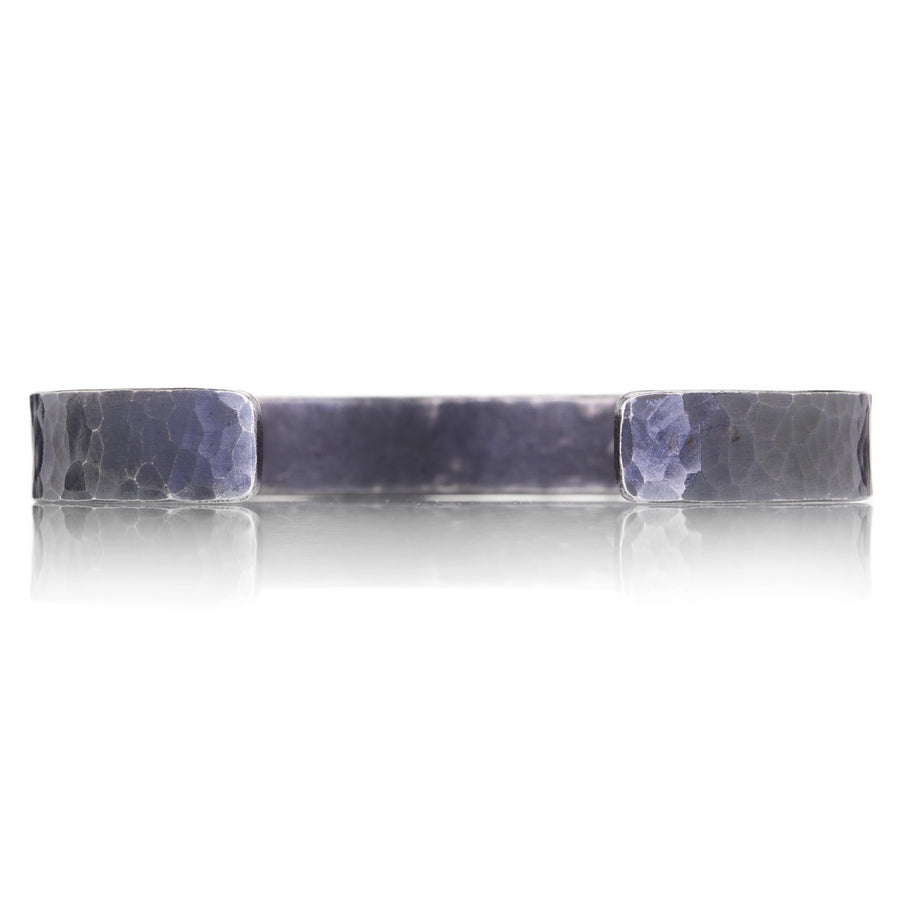 Annie Fensterstock Hammered Rainbow Sapphire Cuff | Quadrum Gallery