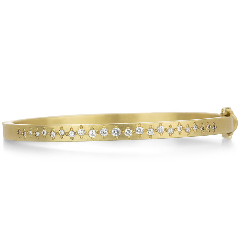 Annie Fensterstock Hinged Diamond Cuff | Quadrum Gallery