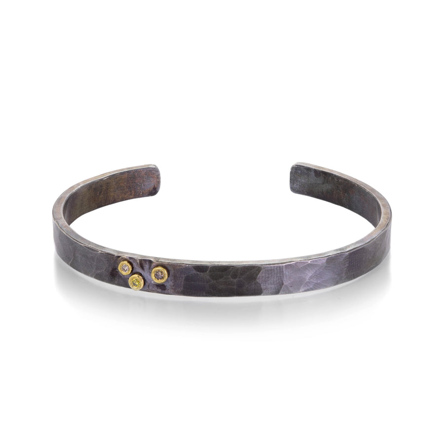 Annie Fensterstock Fancy Diamond Miriam Cuff | Quadrum Gallery
