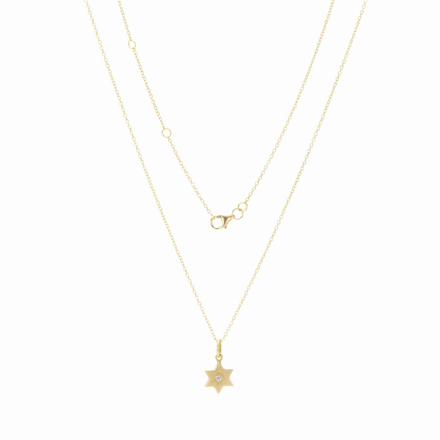 Annie Fensterstock 18k Star of David Pendant (Pendant Only) | Quadrum Gallery