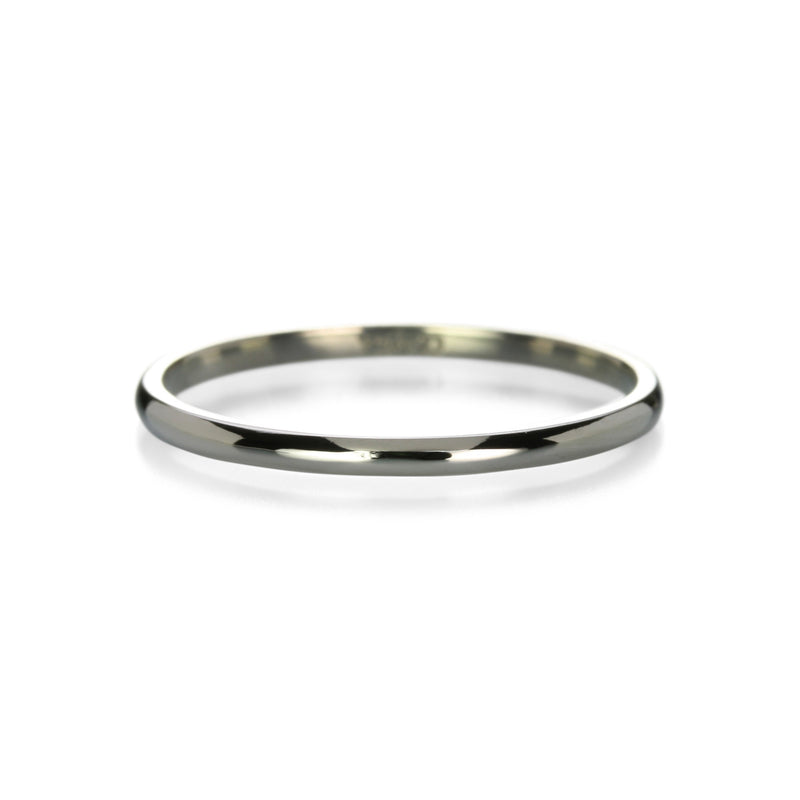 Anne Sportun White Gold Domed Band | Quadrum Gallery