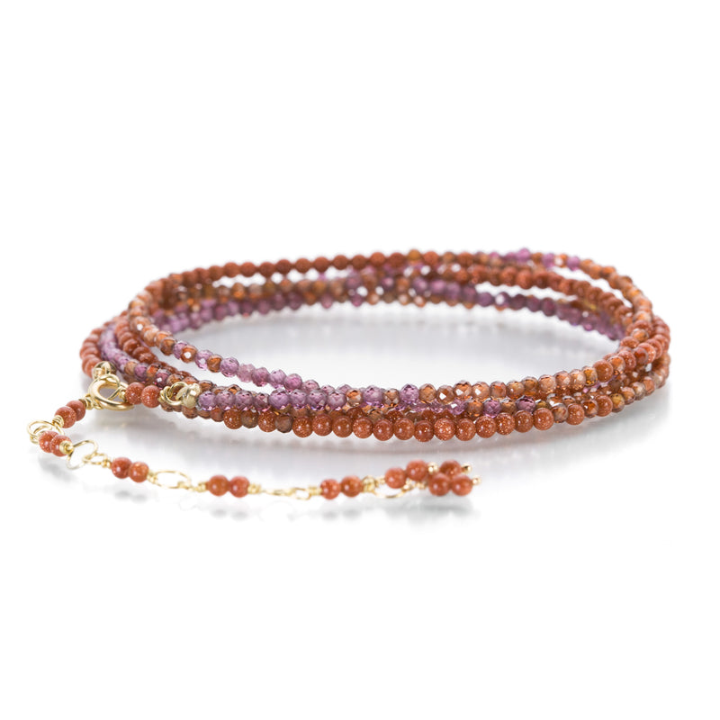 Anne Sportun Ombre Wine Wrap Bracelet | Quadrum Gallery