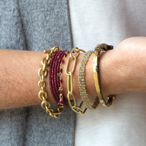 Anne Sportun 18k Ruby Wrap Bracelet  | Quadrum Gallery