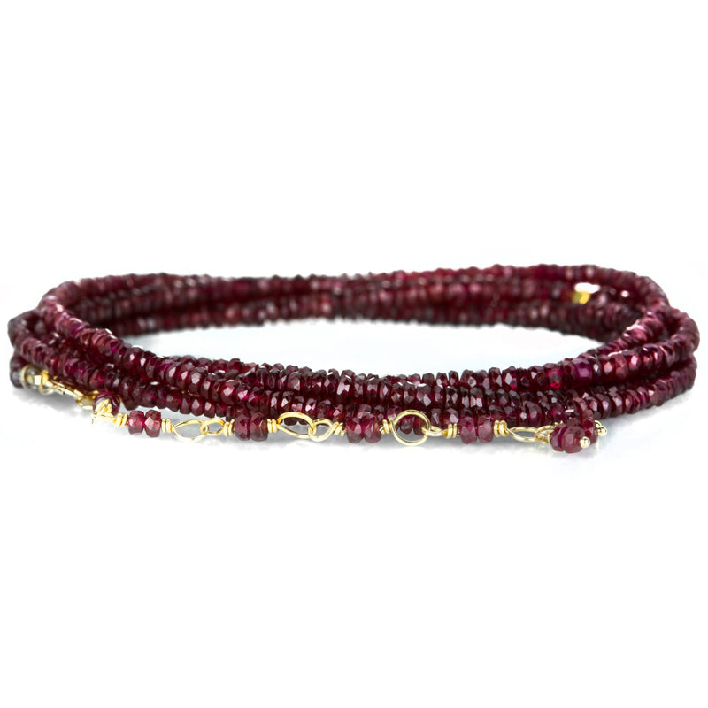 Anne Sportun 18k Ruby Wrap Bracelet  | Quadrum Gallery