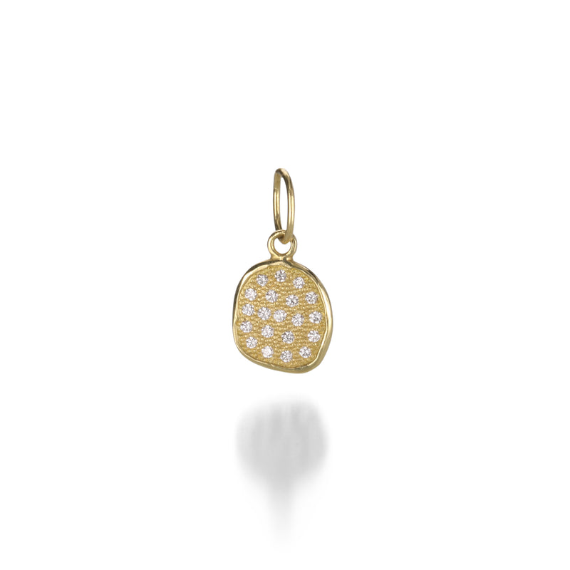 Anne Sportun 18k Stardust Diamond Pebble Charm (Charm Only) | Quadrum Gallery