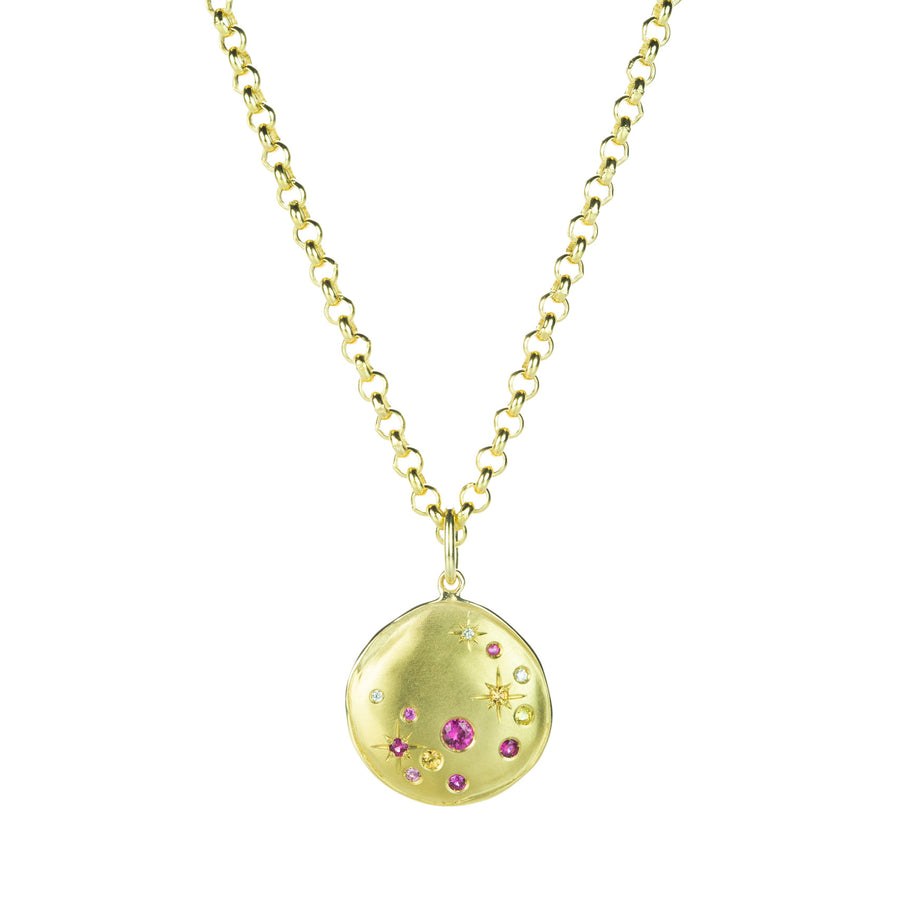 Anne Sportun Luna Star Coin Pendant Necklace | Quadrum Gallery