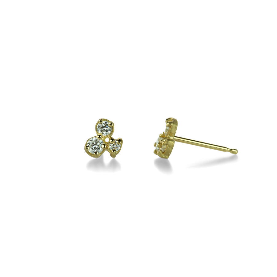 Anne Sportun Diamond Trio Cluster Studs | Quadrum Gallery