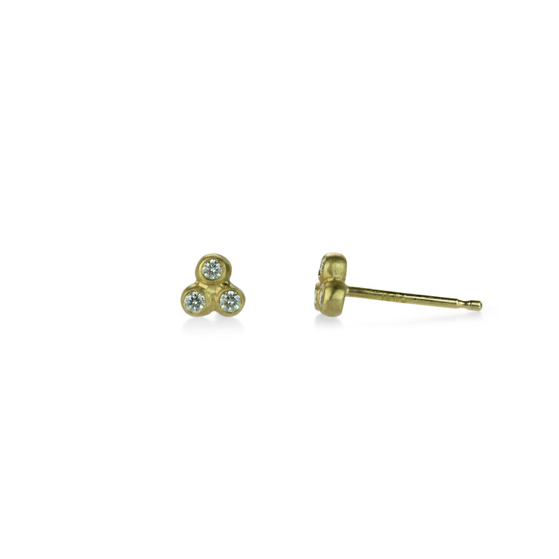 Anne Sportun Mini Trinity Diamond Studs | Quadrum Gallery