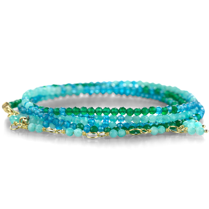 Anne Sportun 18k Ocean Ombre Wrap Bracelet | Quadrum Gallery