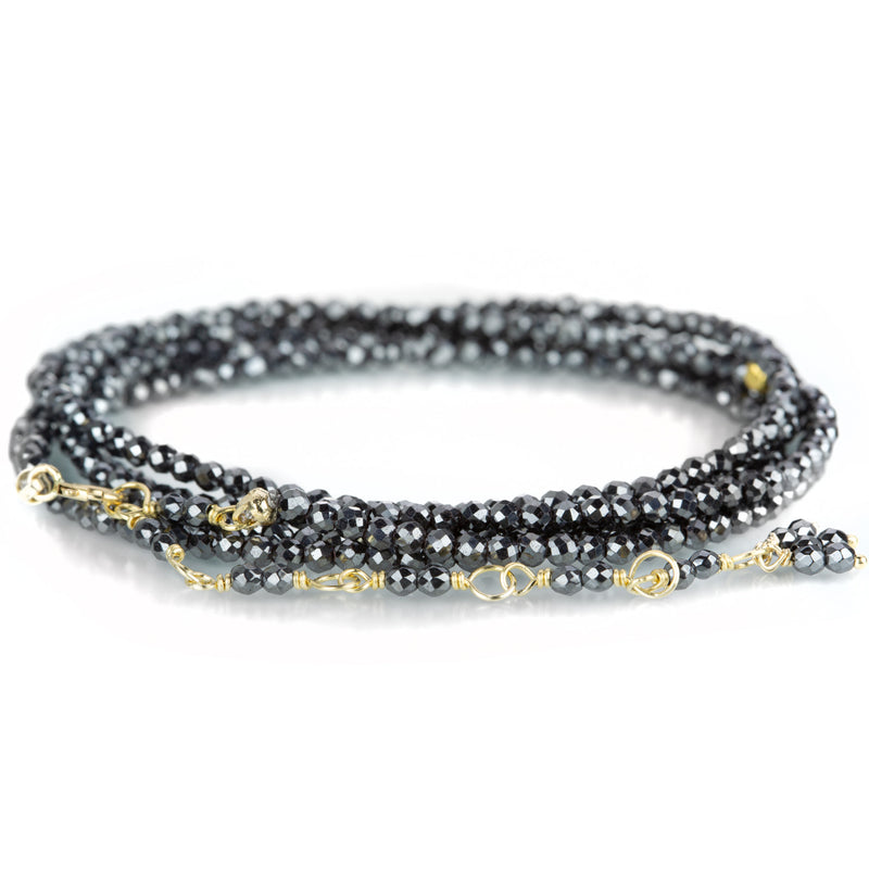 Anne Sportun 34" 18k Hematite Wrap Bracelet | Quadrum Gallery