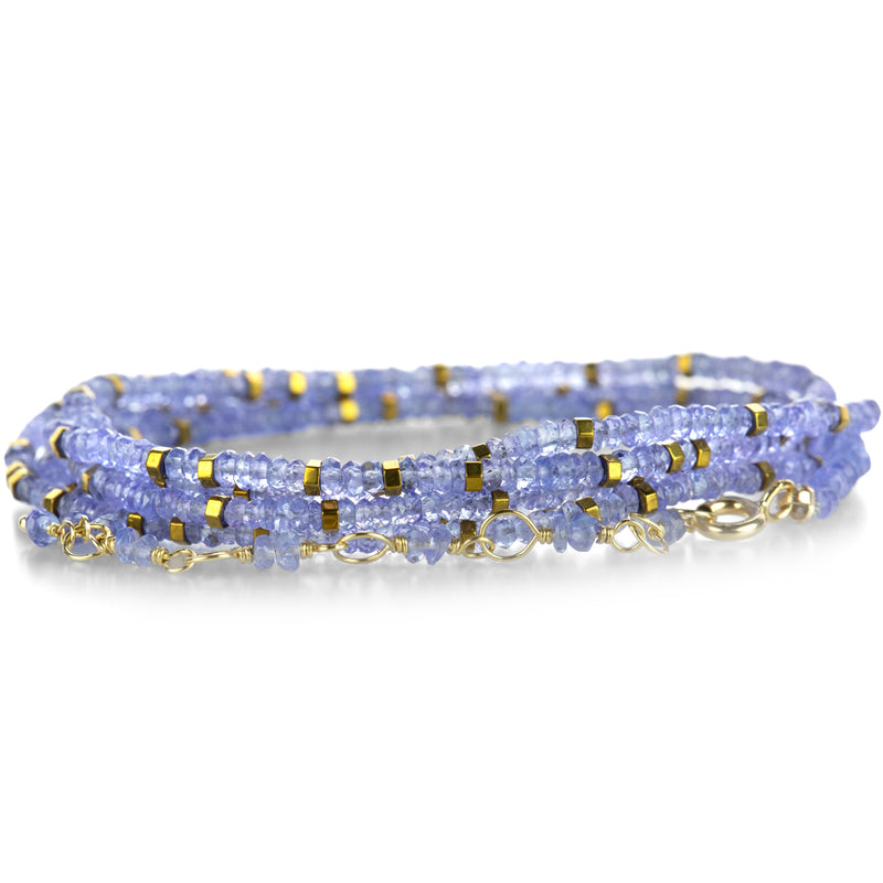 Anne Sportun 18k Confetti Tanzanite Wrap Bracelet | Quadrum Gallery