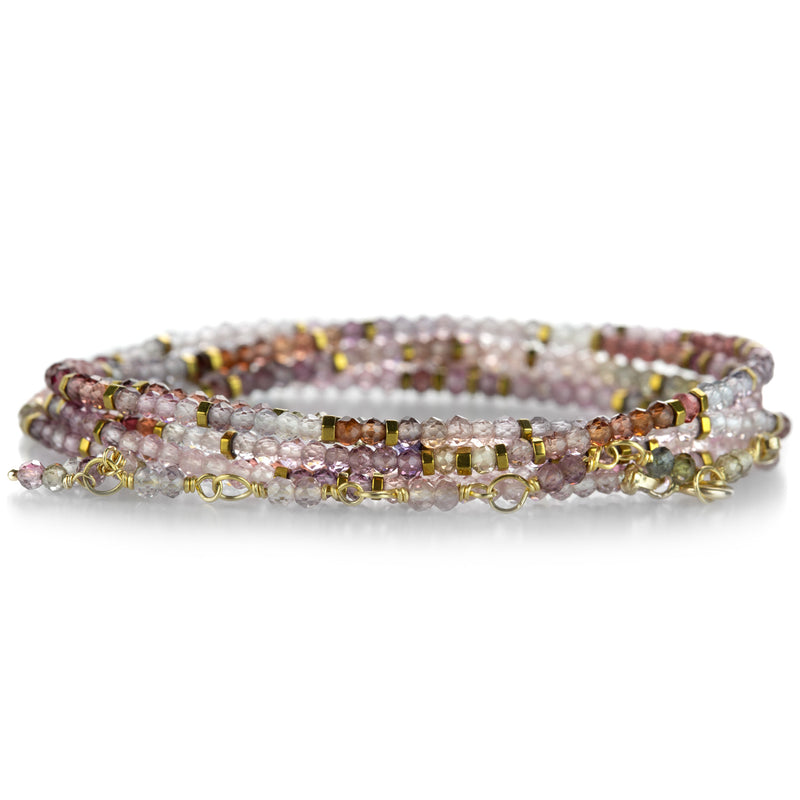 Anne Sportun 18k Multicolored Spinel Confetti Wrap Bracelet | Quadrum Gallery