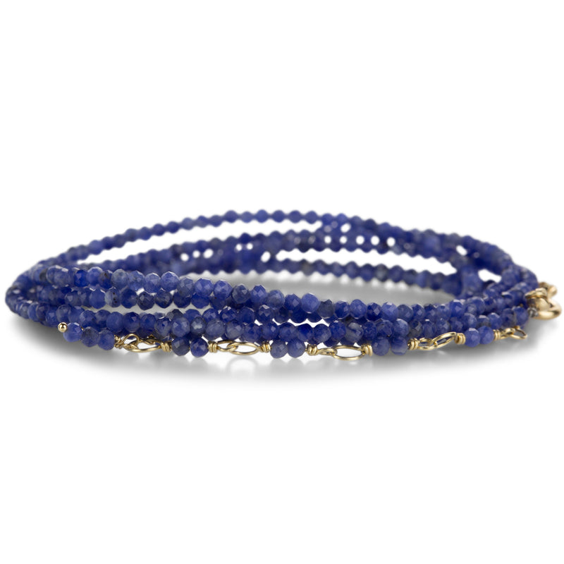 Anne Sportun 14k Sodalite Wrap Bracelet | Quadrum Gallery