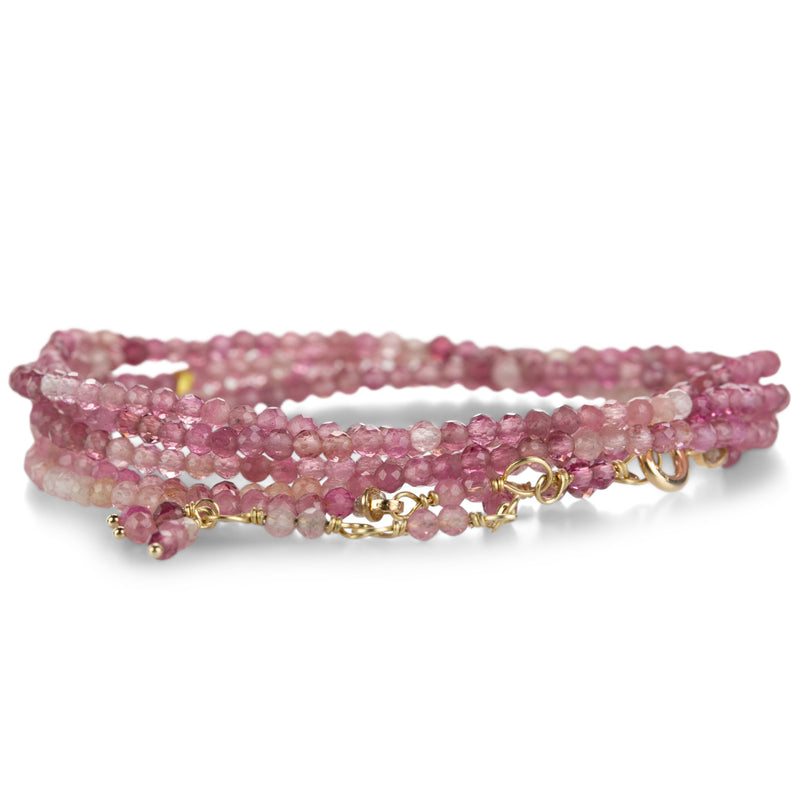 Anne Sportun Pink Tourmaline Wrap Bracelet | Quadrum Gallery