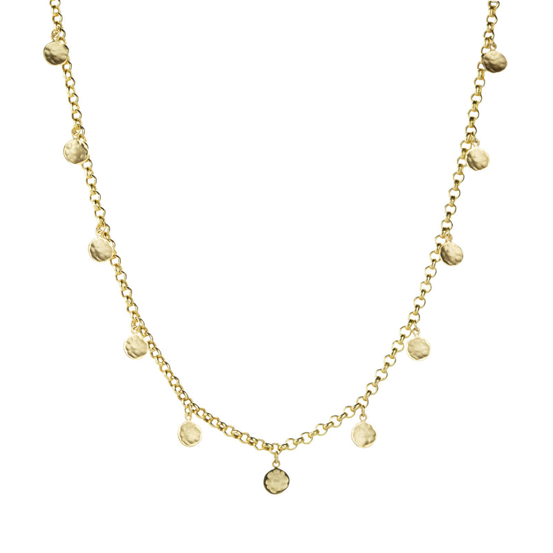 Anne Sportun Mini Hammered Disc Necklace | Quadrum Gallery