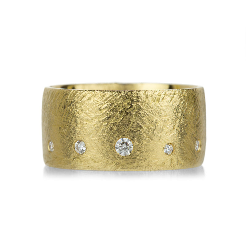 Anne Sportun Dancing Diamonds Cigar Band Ring | Quadrum Gallery