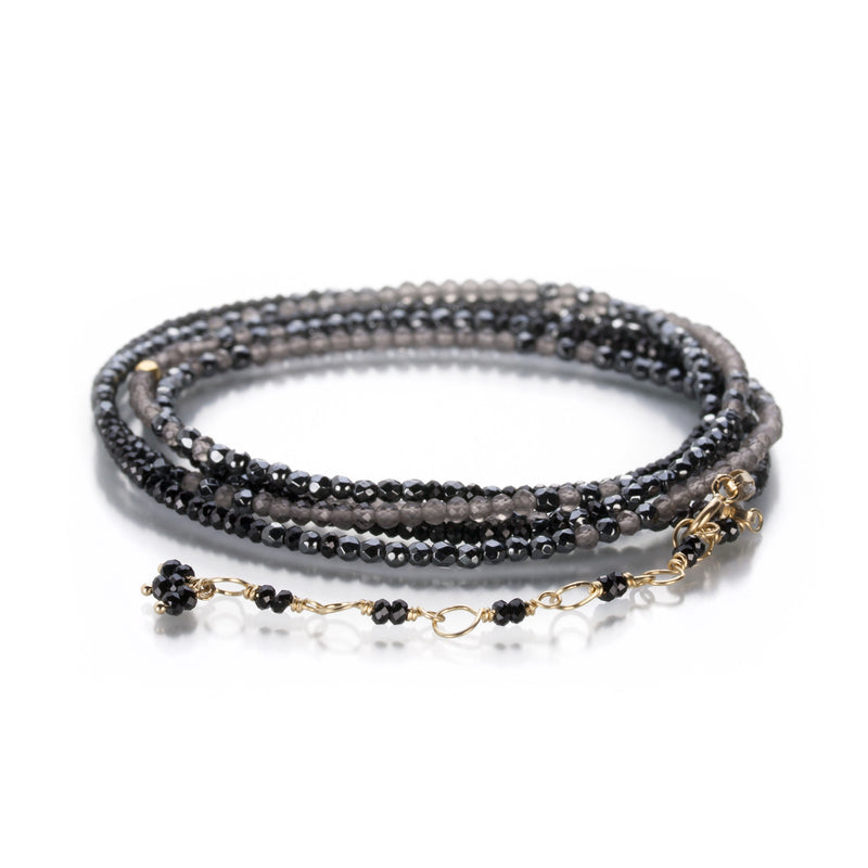 Anne Sportun Ombre Black Wrap Bracelet - 34" | Quadrum Gallery