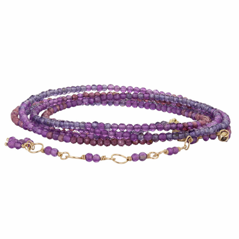 Anne Sportun Ombre Purple Wrap Bracelet | Quadrum Gallery