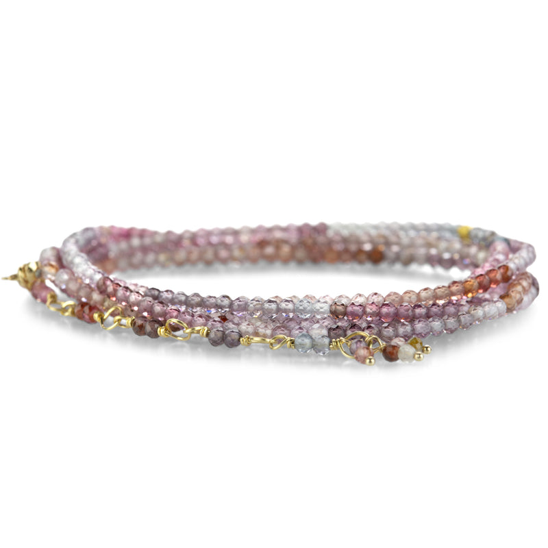 Anne Sportun Multicolored Spinel Wrap Bracelet -34" | Quadrum Gallery