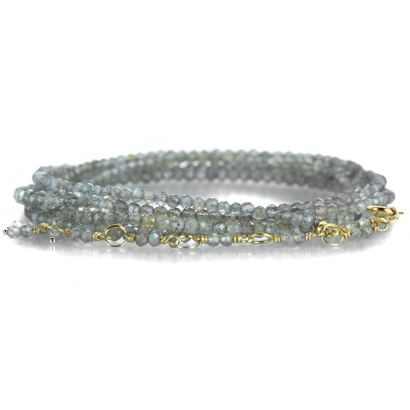 Anne Sportun Wrap Bracelet with Labradorite  | Quadrum Gallery
