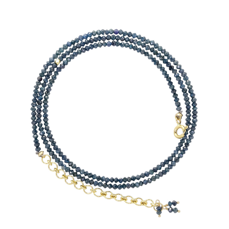 Anne Sportun Petite Blue Diamond Wrap Bracelet  | Quadrum Gallery