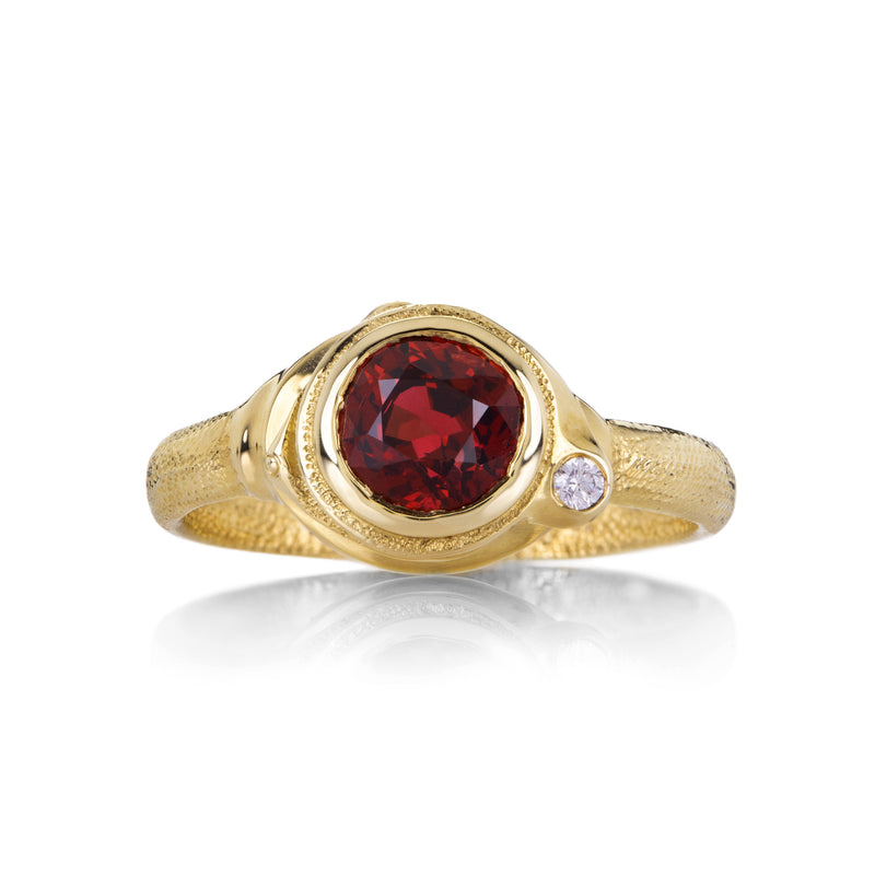 Audrius Krulis 18k Red Spinel Ring | Quadrum Gallery