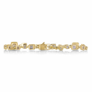 Audrius Krulis Windows Bracelet with Princess Cut Diamonds | Quadrum Gallery