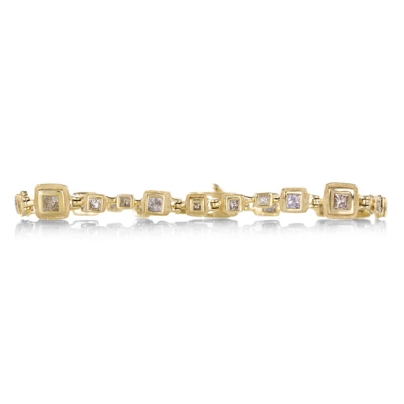 Audrius Krulis Windows Bracelet with Princess Cut Diamonds | Quadrum Gallery