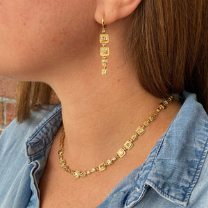 Audrius Krulis Windows Necklace with Princess Cut Diamonds | Quadrum Gallery